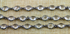 Rock Crystal Oval Faceted Bezel Chain in Antique Rhodium, 7x5 mm, (BC-CRY-127)